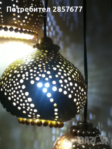 Декоративна лампа, снимка 5 - Декорация за дома - 47260651
