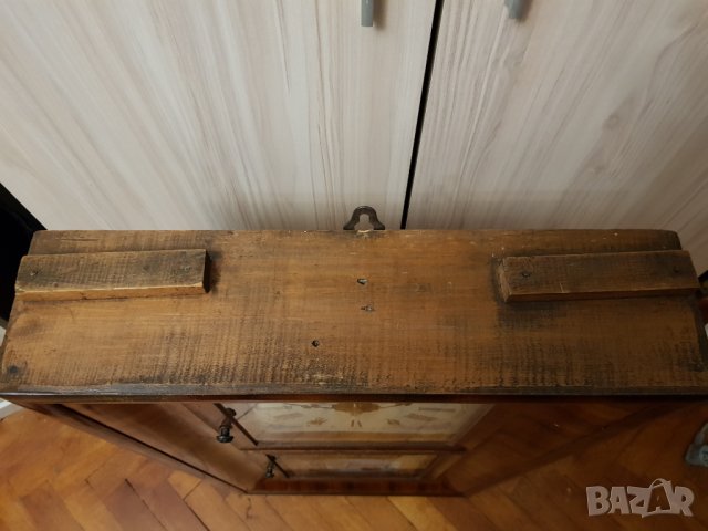 Стар американски стенен часовник, снимка 10 - Антикварни и старинни предмети - 27492639