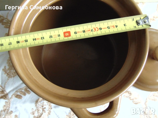 Керамичен гювеч, снимка 6 - Съдове за готвене - 53491169