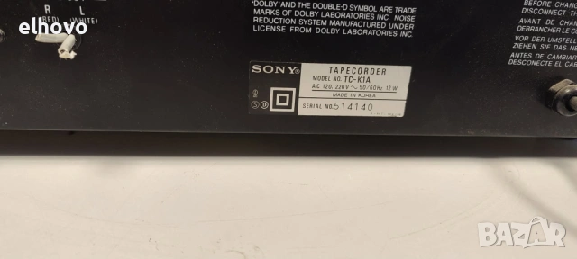 Дек SONY TC-K1A, снимка 7 - Декове - 53462521