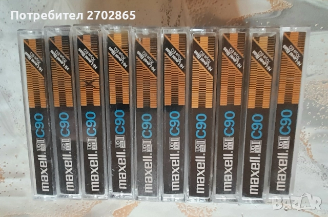 Аудио касети , MAXELL UD XLII  / Златни / - 90 мин. - хром, снимка 4 - Аудио касети - 52537025