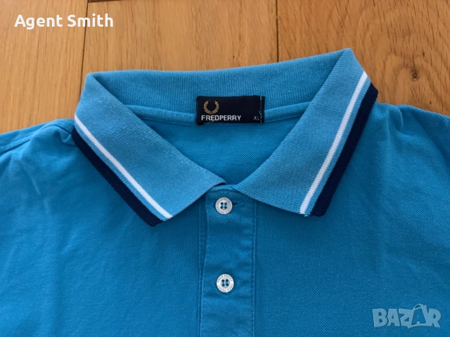 Поло тениска Fred Perry, снимка 3 - Тениски - 53507840
