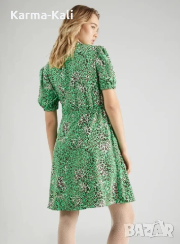 нова рокля с зелен принт, снимка 4 - Рокли - 51297406