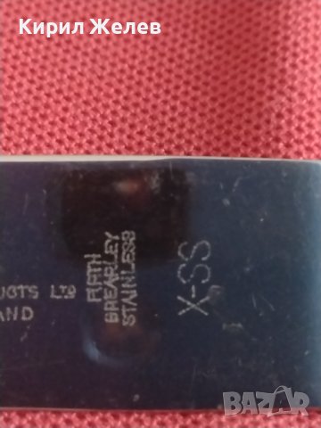 Два стари ножа за ресторант производство Шефийлд Англия перфектно състояние за КОЛЕКЦИОНЕРИ 42767, снимка 4 - Други ценни предмети - 43817013