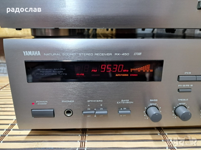 YAMAHA = RX-450 / CDX-550E / KX-330, снимка 2 - Ресийвъри, усилватели, смесителни пултове - 52376419