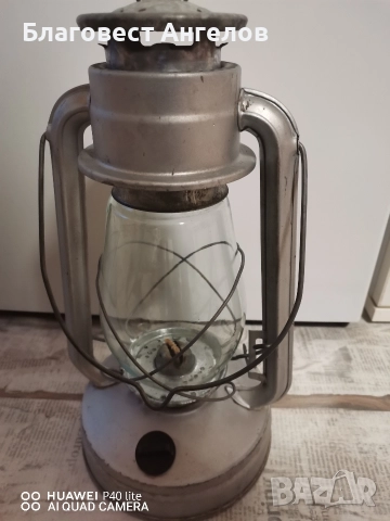 Газен фенер , снимка 2 - Антикварни и старинни предмети - 52975271