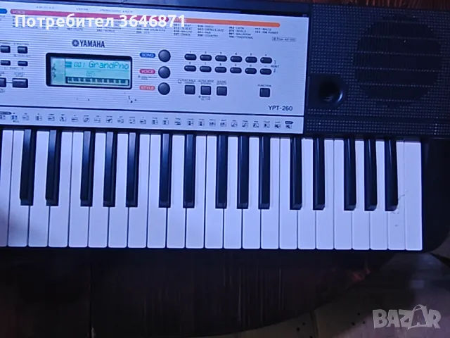 Синтезатор Yamaha ypt 260, снимка 2 - Синтезатори - 49293639