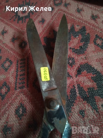 Ножица стара голяма 50990, снимка 3 - Антикварни и старинни предмети - 51393029