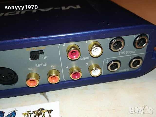 M-AUDIO-ВНОС SWISS, снимка 13 - Ресийвъри, усилватели, смесителни пултове - 37423391