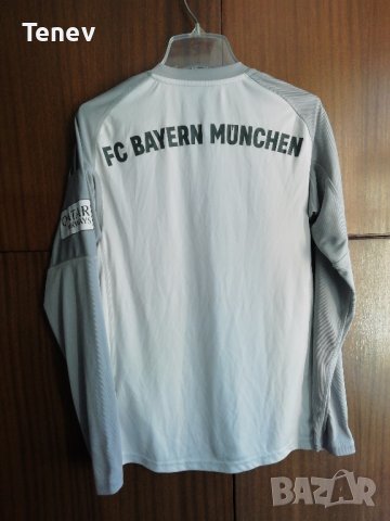 Bayern Munich Adidas оригинална вратарска тениска фланелка Байерн Мюнхен юношеска 13-14г , снимка 2 - Тениски - 38181856
