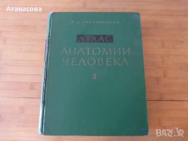 Атлас Анатомия на човека том 2 Синелников