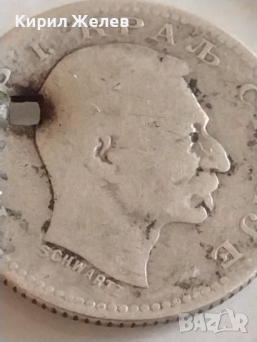 Сребърна монета 50 пари 1904г. Кралство Сърбия Крал Петър първи 42073, снимка 9 - Нумизматика и бонистика - 43799852