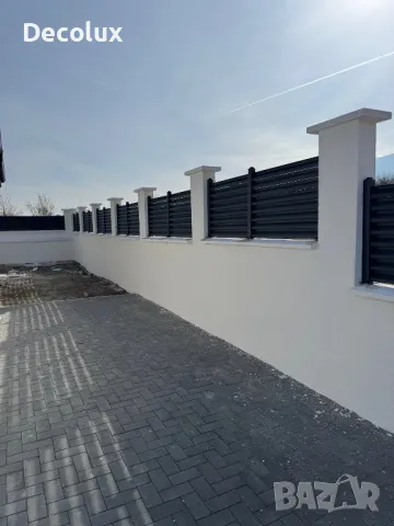 Метална ограда тип щора “Смарт” оградни пана щора, снимка 4 - Огради и мрежи - 49716676