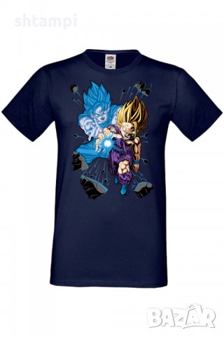 Мъжка тениска Dragon Ball Z Gohan X Goku,Анимация,игра,Празник,Повод,, снимка 6 - Тениски - 37906288
