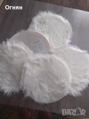 Покривка,седалка за стол, 5 броя, комплект