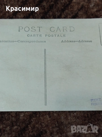 Антикварна Картичка Испания , снимка 2 - Филателия - 53206432