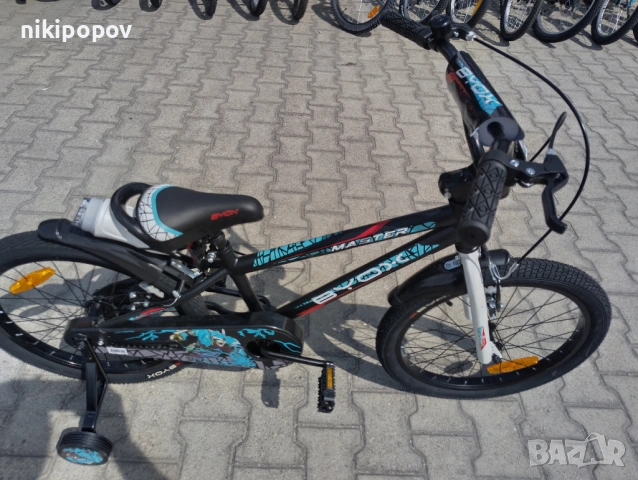 BYOX Велосипед 20" MASTER черен, снимка 3 - Велосипеди - 53559506