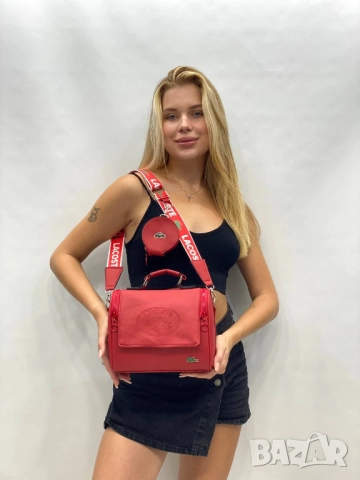 чанти lacoste, снимка 8 - Чанти - 51444576
