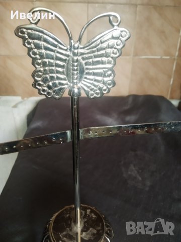 метална стойка, снимка 3 - Декорация за дома - 29074496