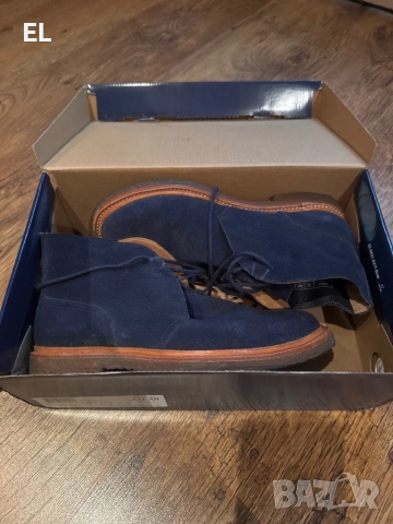 Велурени кларкове POLO  , снимка 3 - Мъжки боти - 52355160