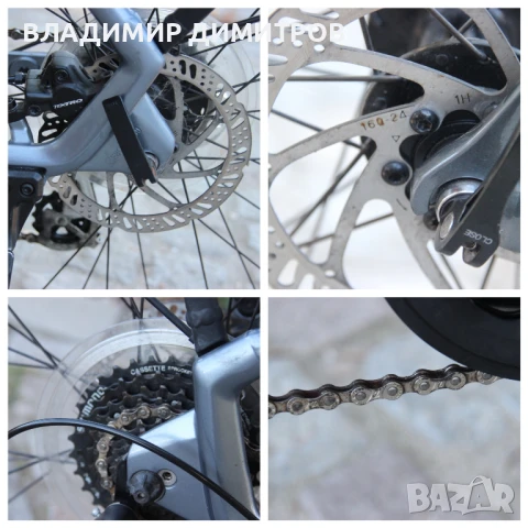 ЕЛЕКТРИЧЕСКИ ХИБРИДЕН ВЕЛОСИПЕД GIАNT  ENTOUR E + С ДВИГАТЕЛ И БАТЕРИЯ YAMAHA , снимка 15 - Велосипеди - 50861771