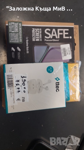 Realme 60 NOTE НОВ + Слушалки.