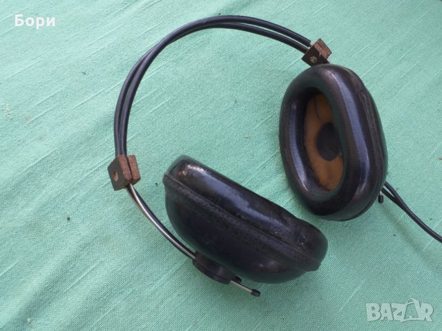 Стари  немски слушалки от 50-те години, снимка 5 - Други ценни предмети - 34788011