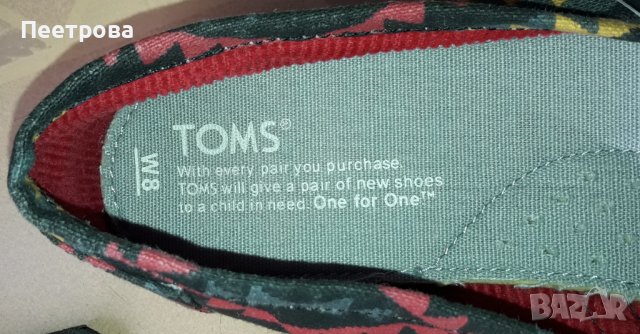 Качествени, оригинални летни обувки на фирмата Томс., снимка 5 - Дамски ежедневни обувки - 36819526