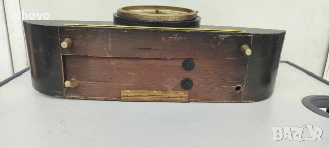 Стар каминен часовник, снимка 10 - Антикварни и старинни предмети - 50443558