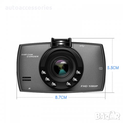 Автомобилна камера G30 с IR осветление и 2.2, #1000052439, снимка 2 - Аксесоари и консумативи - 34810079