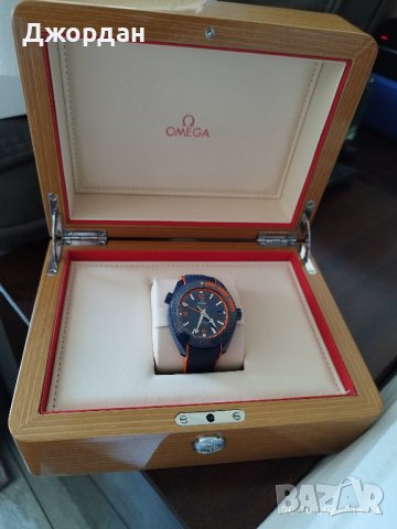 OMEGA SEAMASTER PLANET OCEAN 600M 45.5 MM, BLUE CERAMIC, снимка 11 - Мъжки - 43518151