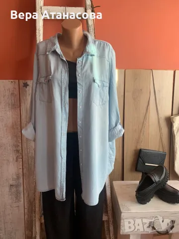 🩵🩵🩵 Oversized дънкова риза Mis Etam🩵