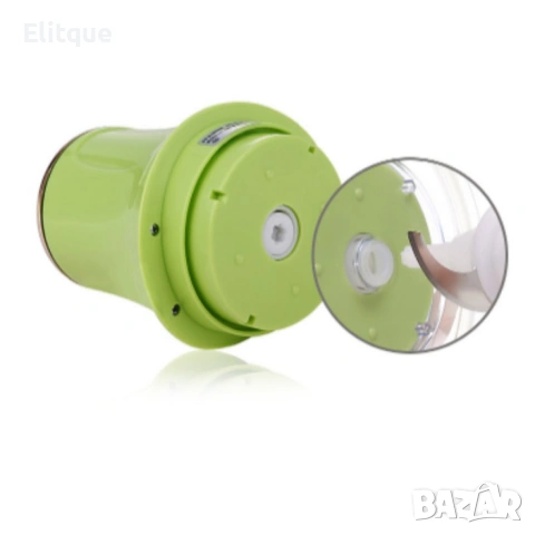 Компактен мултифункционален кухненски чопър с 4 S-образни остриета 🥗, снимка 11 - Други - 53246841