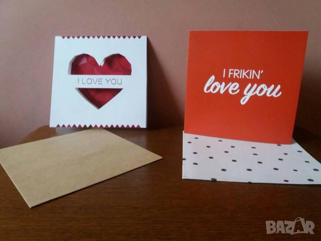 Луксозни картички свети валентин любов любовни, снимка 3 - Ученически пособия, канцеларски материали - 27840784