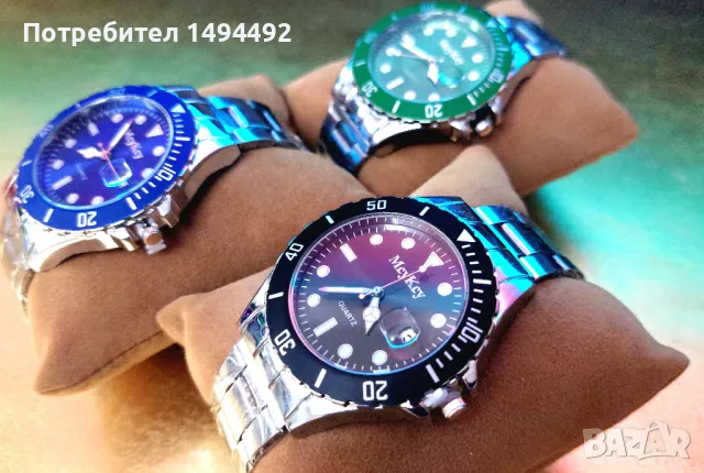 Бизнес часовник, снимка 9 - Мъжки - 48421212