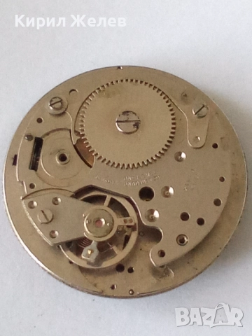 Механизъм с циферблат от стар ръчен часовник 52127, снимка 3 - Мъжки - 52252719
