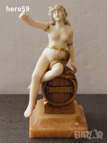 Много рядка скулптура еротика(бронз,кост,оникс) Jean Garnier 1853-1910 Франция Продадена, снимка 1