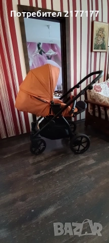 Продавам Buba zaza бебешка количка 3 в 1, снимка 3 - За бебешки колички - 53244395