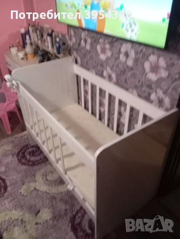 Детско легло с матрак , снимка 2 - Бебешки легла и матраци - 52795398