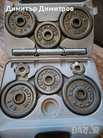 Фитнес комплекти дъмбели RUCANOR, снимка 3 - Фитнес уреди - 53234342