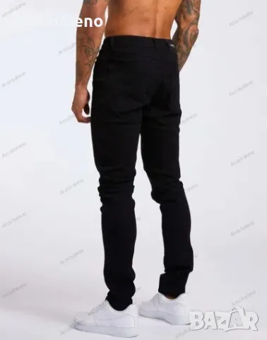Мъжки плътни тесни дънки, 2цвята , снимка 7 - Дънки - 41841740