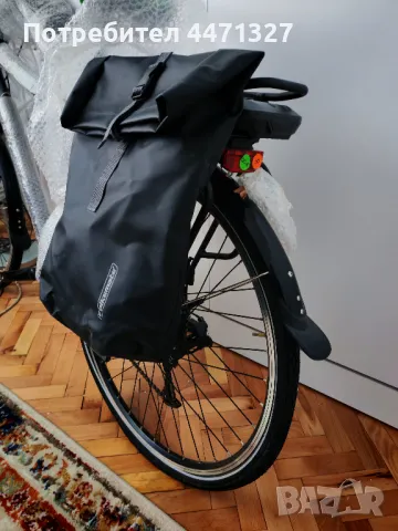 Чанта/Раница/Дисаги за вело-багажник с вграден дъждобран - 17л., снимка 3 - Аксесоари за велосипеди - 50325462