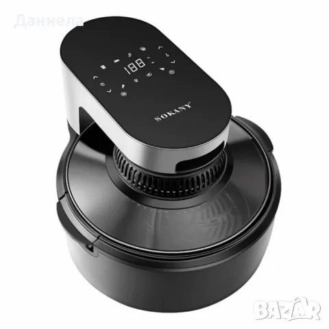 Мощен еър фрайър 5.5L Sokany SK-ZG-8046, снимка 3 - Фритюрници - 49304833