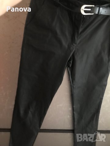 Продавам чисто нов елестичен панталон имитеращ кожа , снимка 10 - Панталони - 37550560