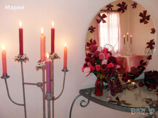 Метални свещници, снимка 6 - Тоалетки - 33273150