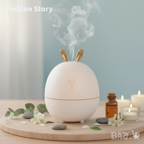 Мини овлажнител с етерично масло и ароматерапия, снимка 3 - Ароматизатори - 51857142