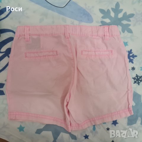 Розови къси панталони H&M, снимка 3 - Детски къси панталони - 37993523