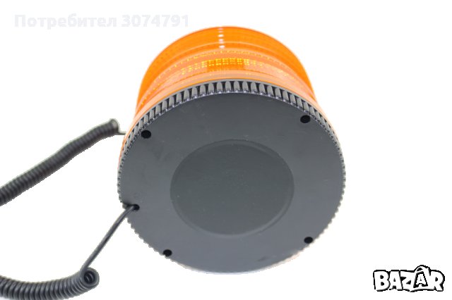 Маяк Диоден Мигащ Сигнална Аварийна Лампа с Магнит 30 LED 12V 24V, снимка 4 - Аксесоари и консумативи - 32940910