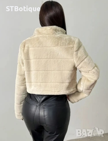 🌸 Елегантно Плюшено Teddy Яке за Жени – STBoutique, снимка 12 - Якета - 51951703