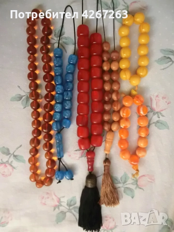 Винтидж броеници и огърлица, снимка 6 - Антикварни и старинни предмети - 52297284